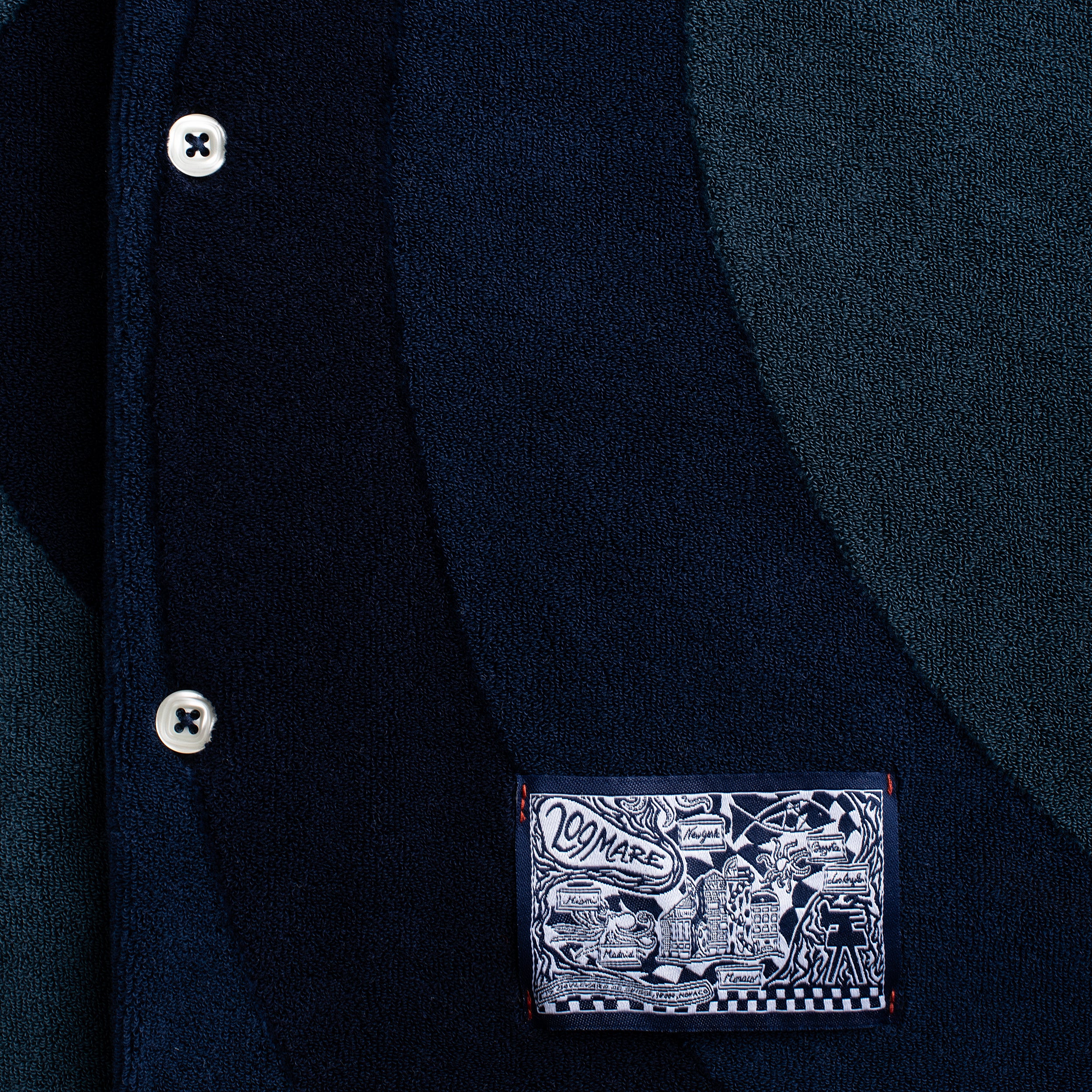 The Bohemian Jacquard Men - NAVY