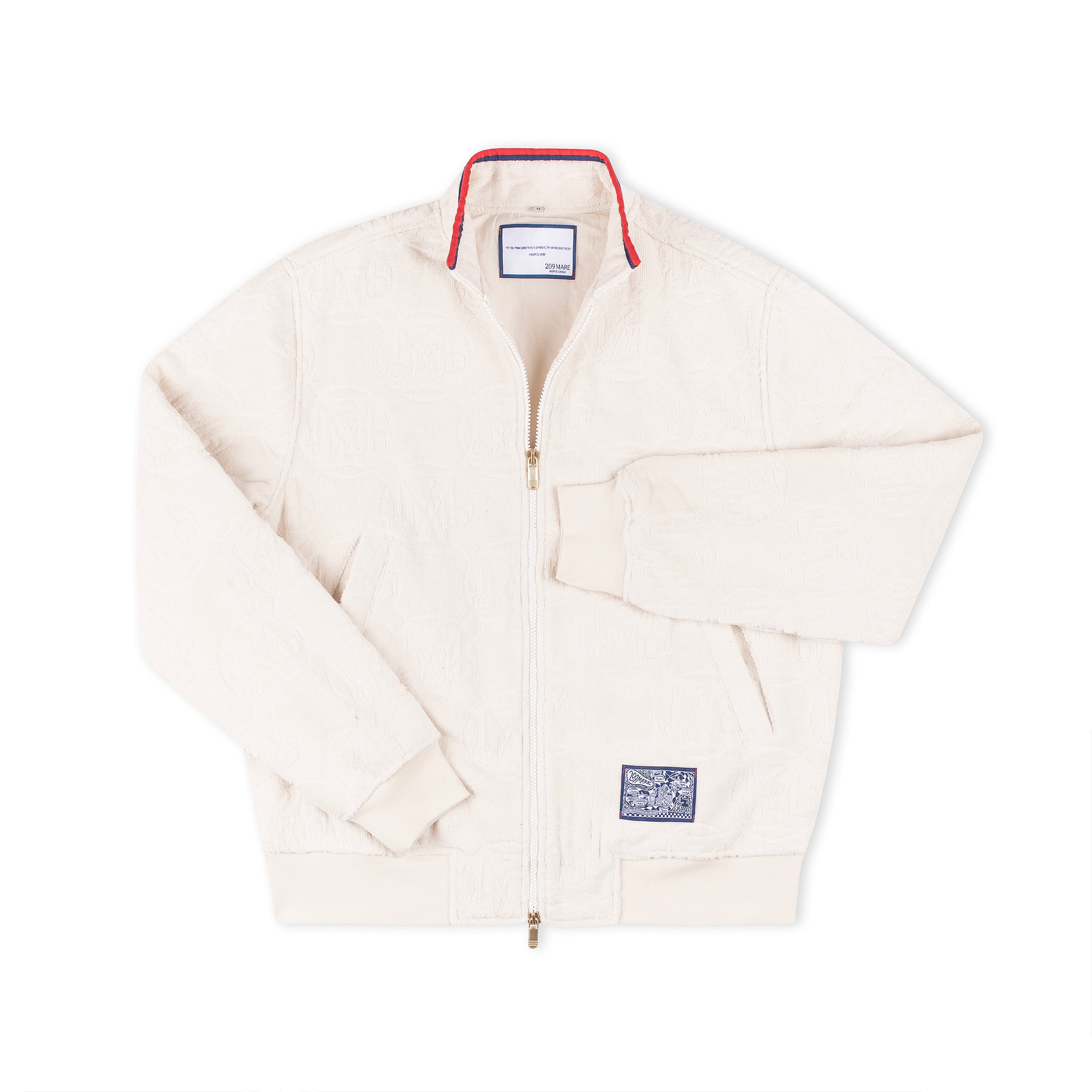 209 Mare Insomnia Bomber Jacket Off White M